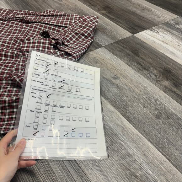 Lauren Ralph Lauren Tartan Plaid Men 15.5 32-33 Non Iron Button Down Dress Shirt - Picture 10 of 10